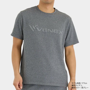 VENEX ベネクス メンズ リカバリームーヴ エンボスロゴTシャツ詳細6