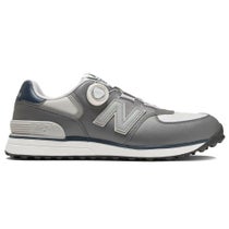 ニューバランスゴルフ　574 SL BOA 574 v4 スパイクレス ゴルフシューズ UG574BJ4 GREY/NAVY GREY/NAVY