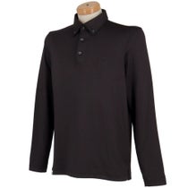 ピン PING　メンズ 微起毛 長袖 ボタンダウン ポロシャツ 621-4261903　2024年モデル