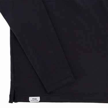 ピン PING　メンズ 微起毛 長袖 ボタンダウン ポロシャツ 621-4261903　2024年モデル 詳細5