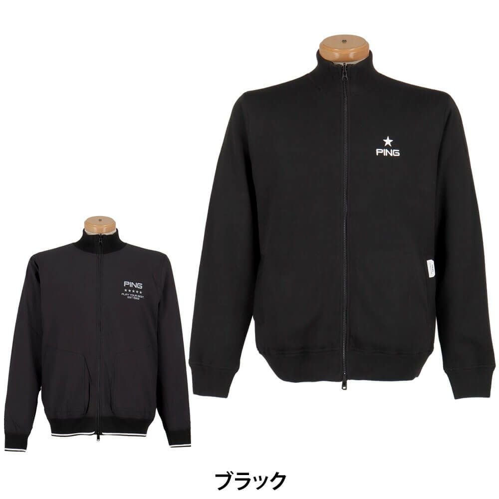 ピン PING メンズ リバーシブル 長袖 フルジップ ニット 621-4270003