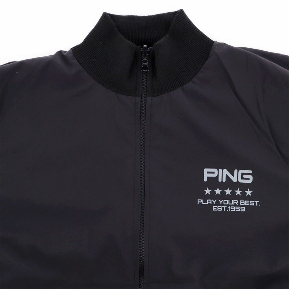 ピン PING メンズ リバーシブル 長袖 フルジップ ニット 621-4270003