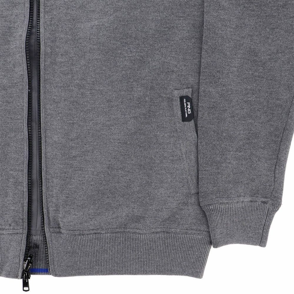 ピン PING メンズ リバーシブル 長袖 フルジップ ニット 621-4270003