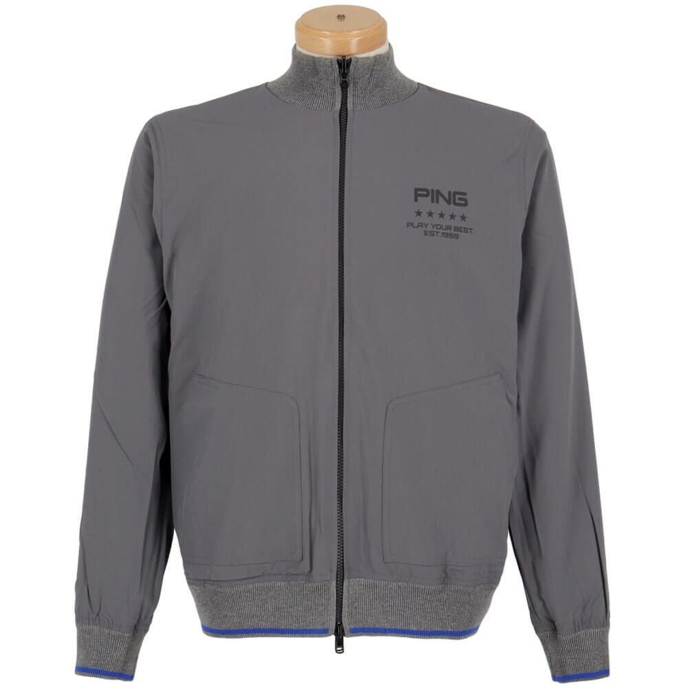 ピン PING メンズ リバーシブル 長袖 フルジップ ニット 621-4270003