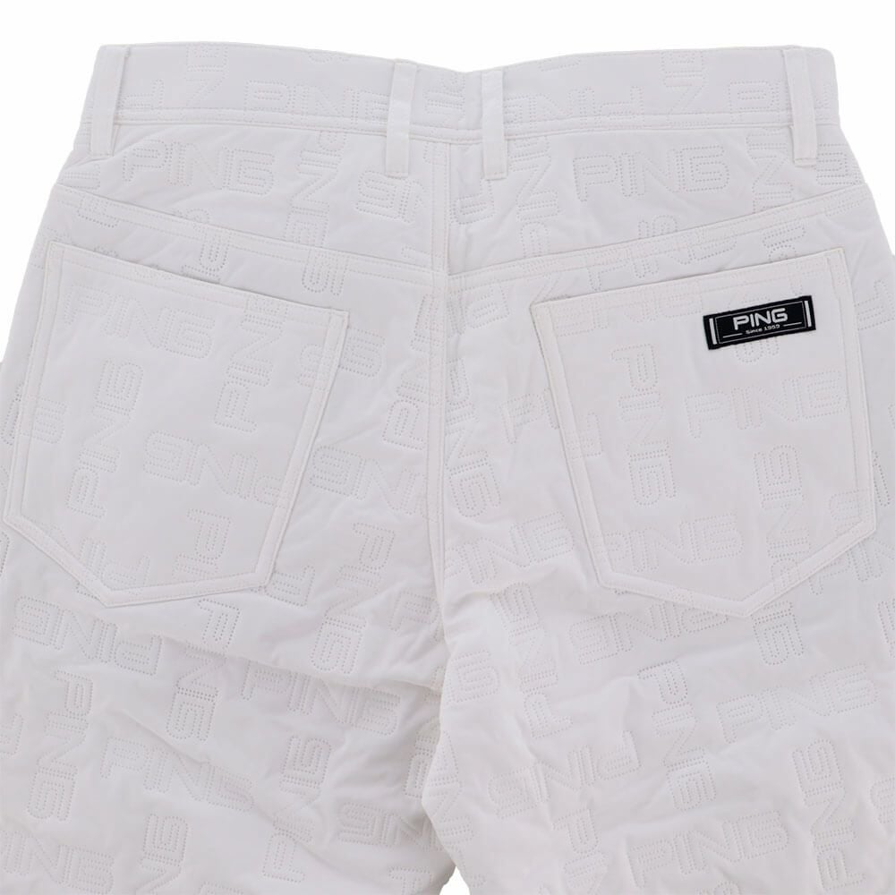 ピン PING　メンズ ソニックキルト 中綿 5ポケット ロングパンツ 621-323100　2024年モデル 詳細5