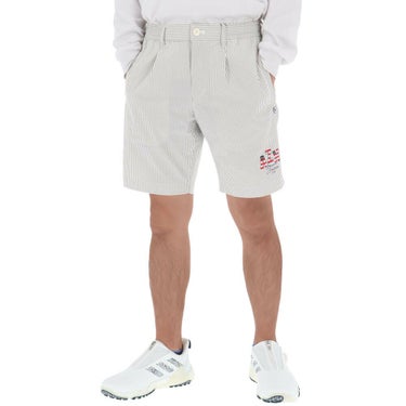 ピン PING　メンズ サッカーストライプ ショートパンツ 621-4132307　2024年モデル 詳細3