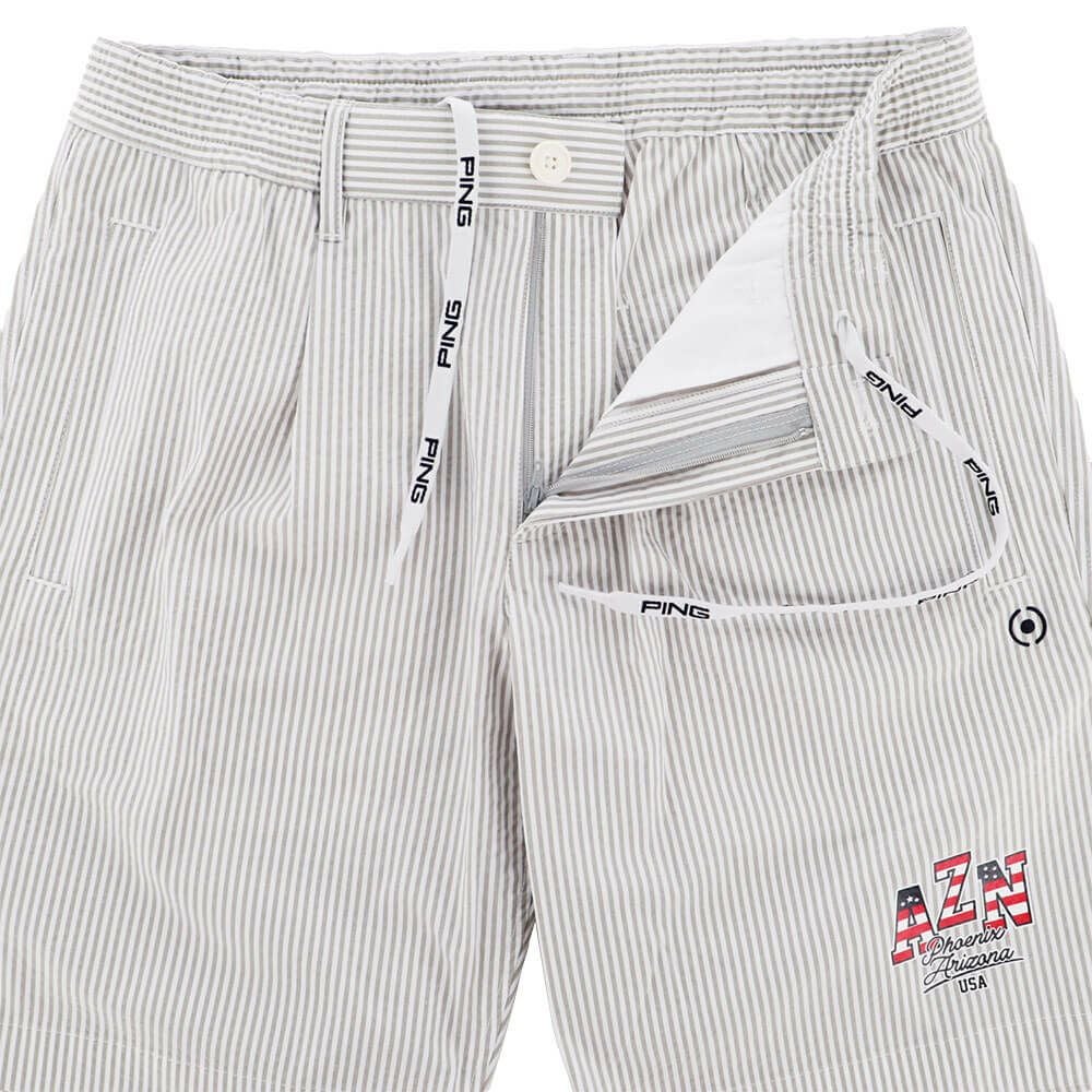 ピン PING　メンズ サッカーストライプ ショートパンツ 621-4132307　2024年モデル 詳細4