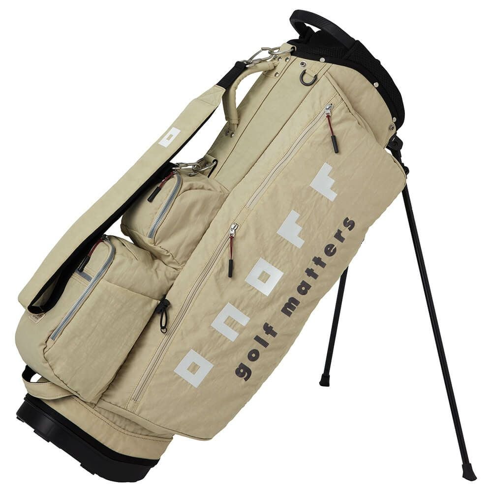 ONOFF オノフ ナイロン スタンドキャディバッグ OB0326 31 クリーム