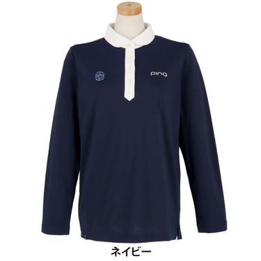 ピン PING　レディース 長袖 ポロシャツ 622-4261900　2024年モデル 詳細1 詳細9