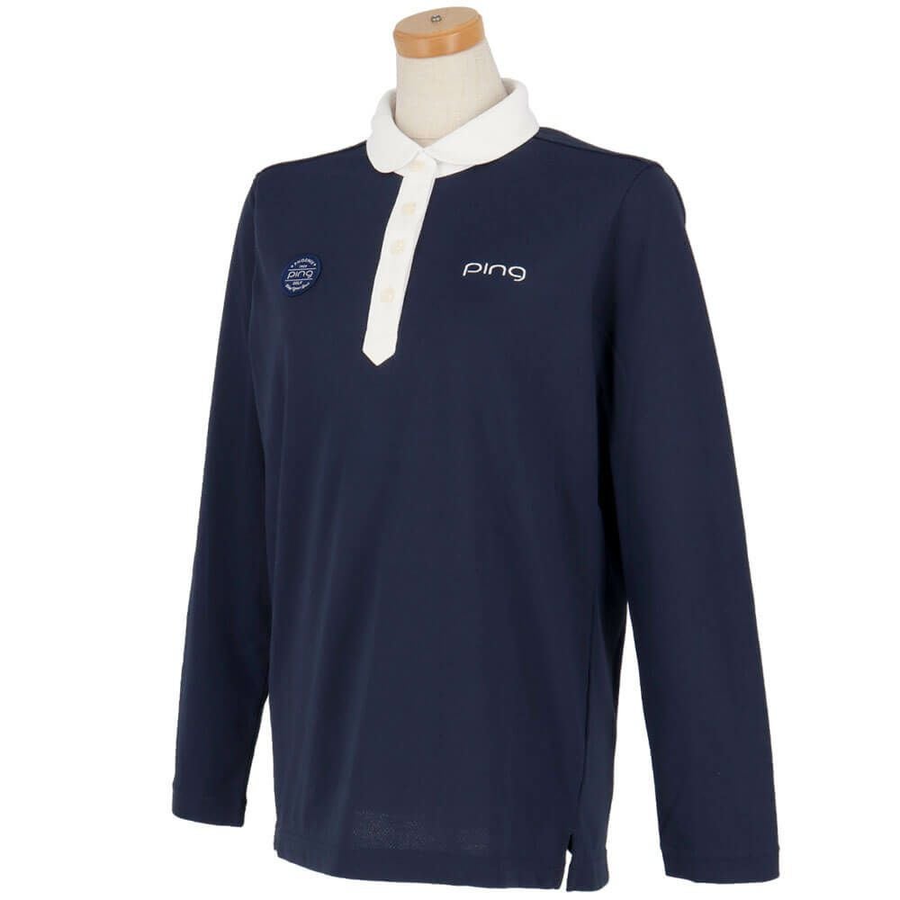 ピン PING レディース 長袖 ポロシャツ 622-4261900 2024年モデル