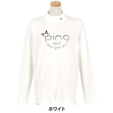 ピン PING　レディース 長袖 ハイネックシャツ 622-4275002　2024年モデル 詳細1 詳細2