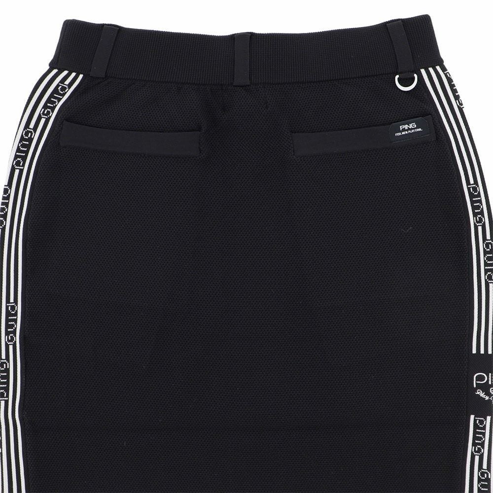 ピン PING　レディース ニット スカート 622-4234806　2024年モデル ブラック 詳細5