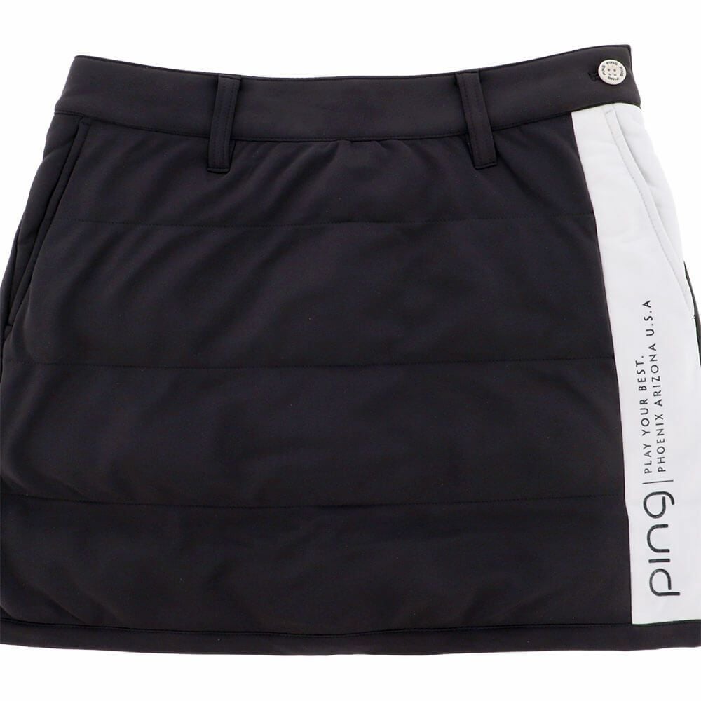 ピン PING　レディース 保温 スカート 622-4234900　2024年モデル ブラック 詳細4