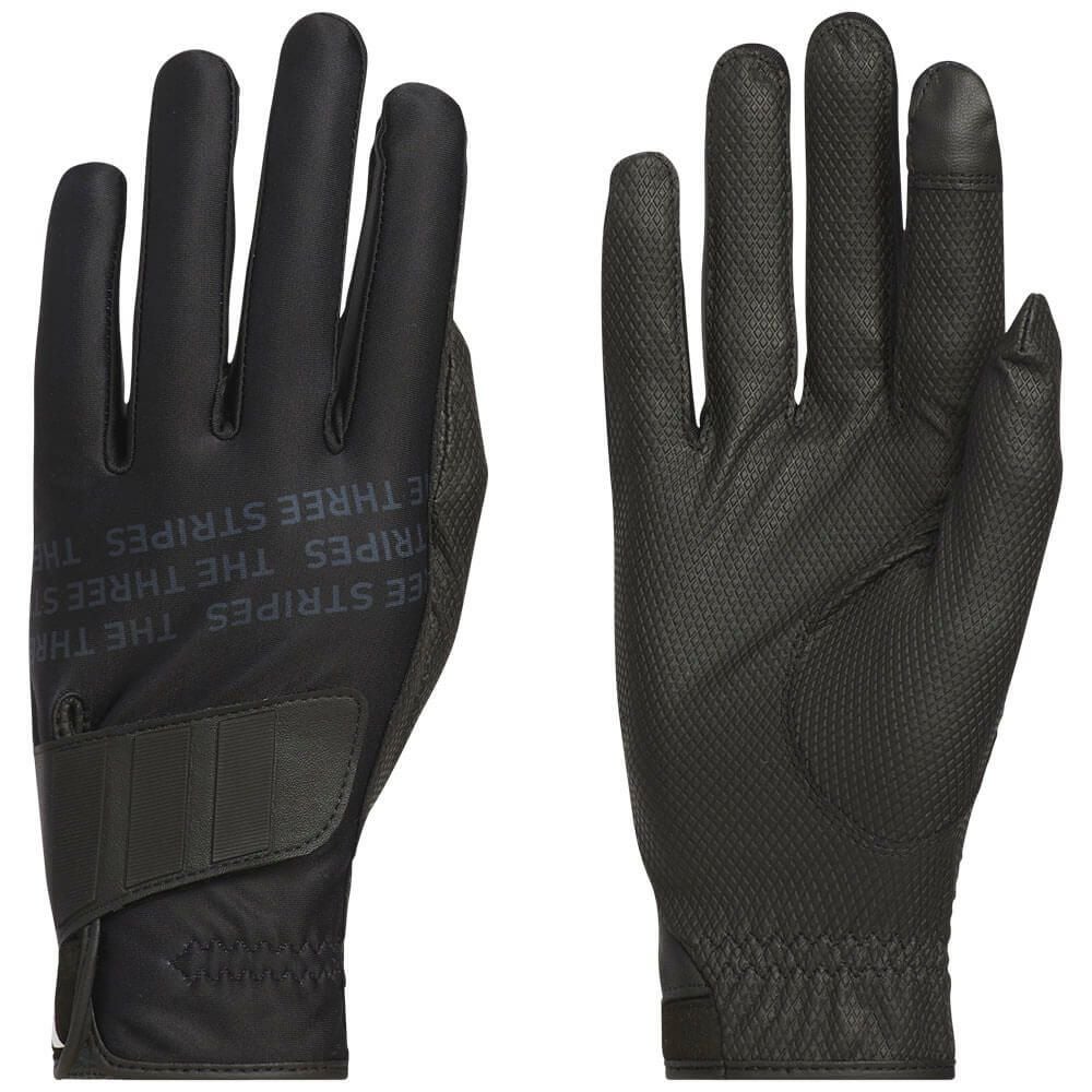 アディダス adidas　PALMWRAP WARM パームラップ ウォーム ペア 両手用 メンズ ゴルフグローブ JUT48 JM6722 ブラック　2025年モデル ブラック