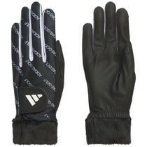 アディダス adidas　W WARM COMFORT ウォーム コンフォート ペア 両手用 レディース ゴルフグローブ JUT47 JM6724 ブラック　2025年モデル