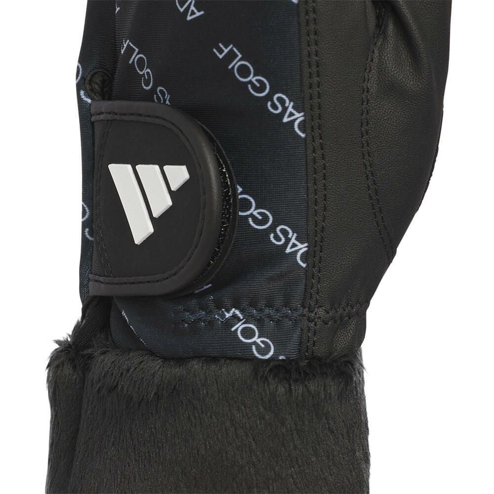 アディダス adidas　W WARM COMFORT ウォーム コンフォート ペア 両手用 レディース ゴルフグローブ JUT47 JM6724 ブラック　2025年モデル ブラック 詳細2