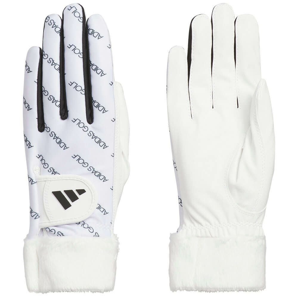 �A�f�B�_�X adidas�@W WARM COMFORT �E�H�[�� �R���t�H�[�g �y�A ����p ���f�B�[�X �S���t�O���[�u JUT47 JM6725 �z���C�g�@2025�N���f��