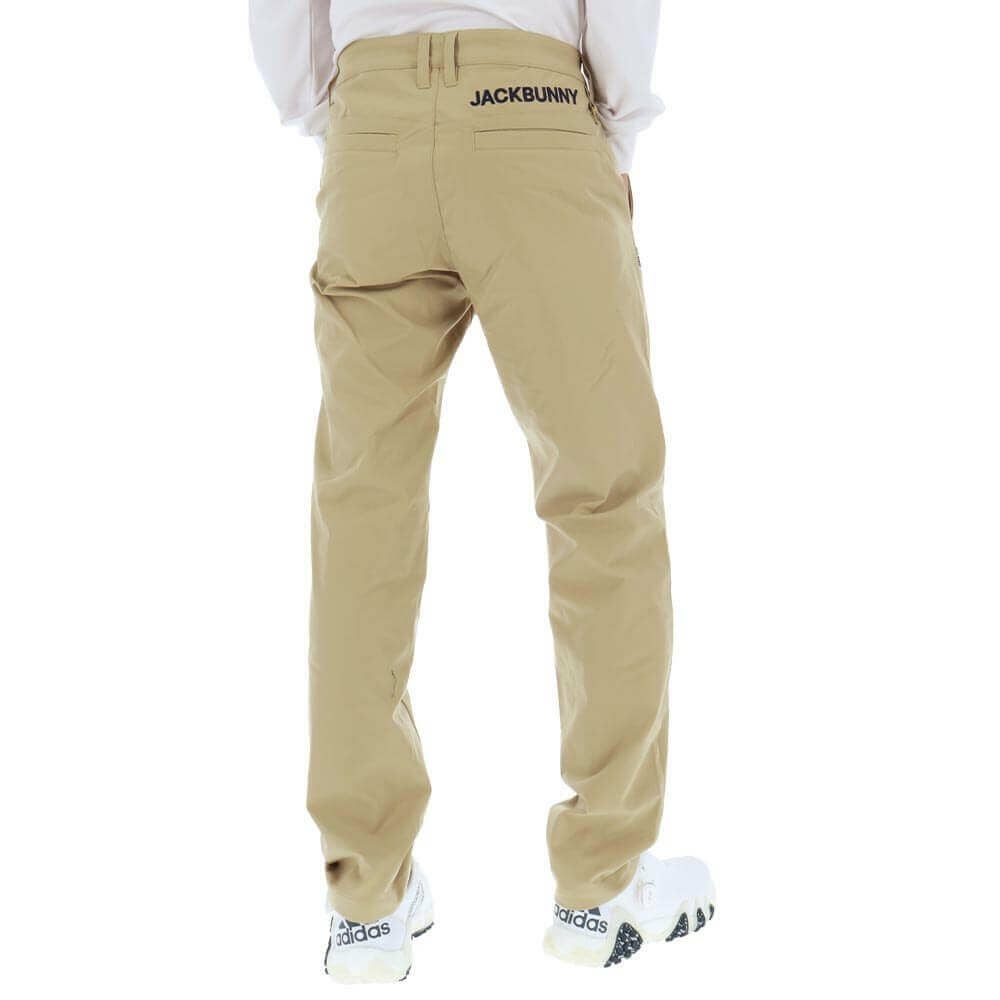 ジャックバニー Jack Bunny!!　メンズ 撥水 ロゴ刺繍 ツイル ロングパンツ 262-5231709　2025年モデル [裾上げ対応1●] 詳細1 詳細3