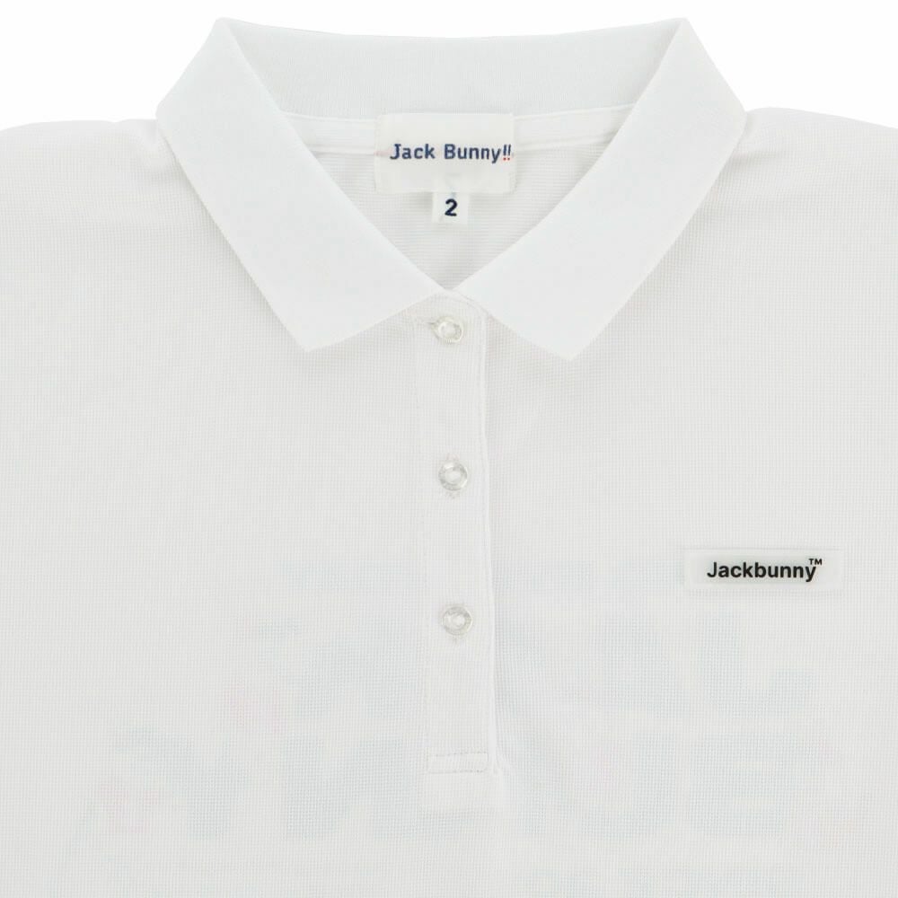ジャックバニー Jack Bunny!!　レディース ロゴデザイン 半袖 ポロシャツ 263-5260726　2025年モデル 詳細1 詳細5