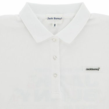 ジャックバニー Jack Bunny!!　レディース ロゴデザイン 半袖 ポロシャツ 263-5260726　2025年モデル 詳細1 詳細5