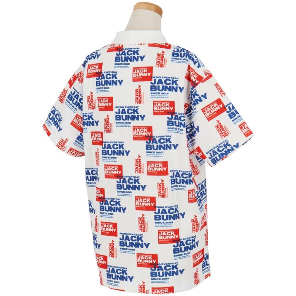 ジャックバニー Jack Bunny!!　レディース ロゴデザイン 半袖 ポロシャツ 263-5260726　2025年モデル 詳細1 詳細8