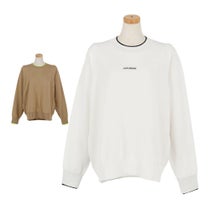 ジャックバニー Jack Bunny!!　レディース 生地切替 ロゴ刺繍 長袖 クルーネック ニット セーター 263-5270836　2025年モデル