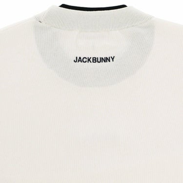 ジャックバニー Jack Bunny!!　レディース 生地切替 ロゴ刺繍 長袖 クルーネック ニット セーター 263-5270836　2025年モデル 詳細1 詳細6