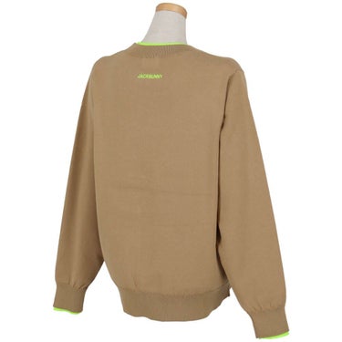 ジャックバニー Jack Bunny!!　レディース 生地切替 ロゴ刺繍 長袖 クルーネック ニット セーター 263-5270836　2025年モデル 詳細1 詳細9