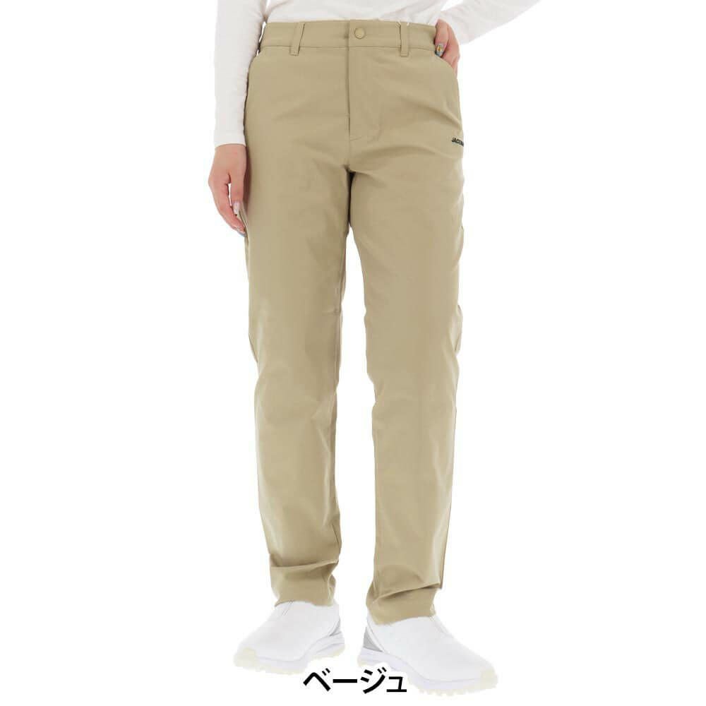 新品 パーリーゲイツ ジャックバニー ポリエステルツイルパンツ(6)LLベージュ 新品 パーリーゲイツ ジャックバニー ポリエステルツイル パンツ(6)LL