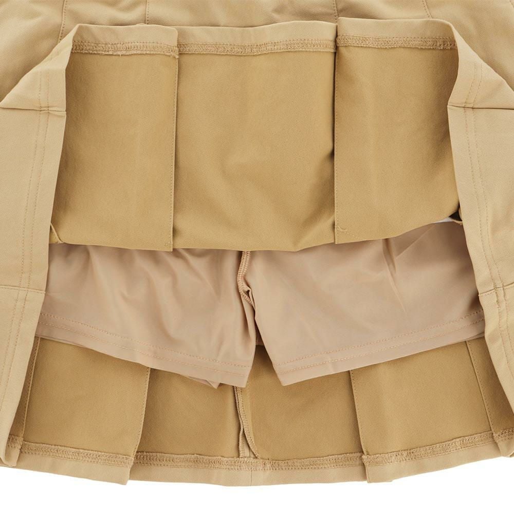 ジャックバニー Jack Bunny!!　レディース 2WAYストレッチ ツイル インナーパンツ一体型 プリーツ スカート 263-5234814　2025年モデル 詳細1 詳細9