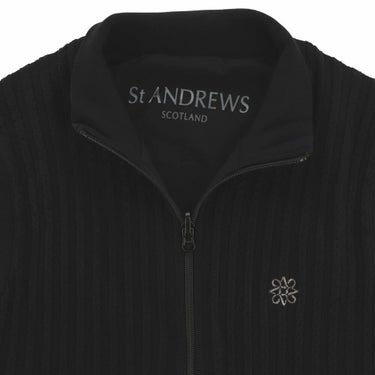 セントアンドリュース St ANDREWS　メンズ ケーブル リバーシブル ニット ベスト 042-4273801　2024年モデル 詳細4