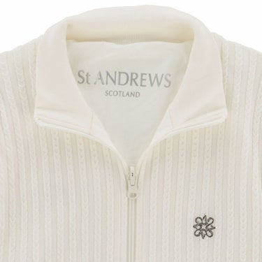 セントアンドリュース St ANDREWS　メンズ ケーブル リバーシブル ニット ベスト 042-4273801　2024年モデル 詳細10