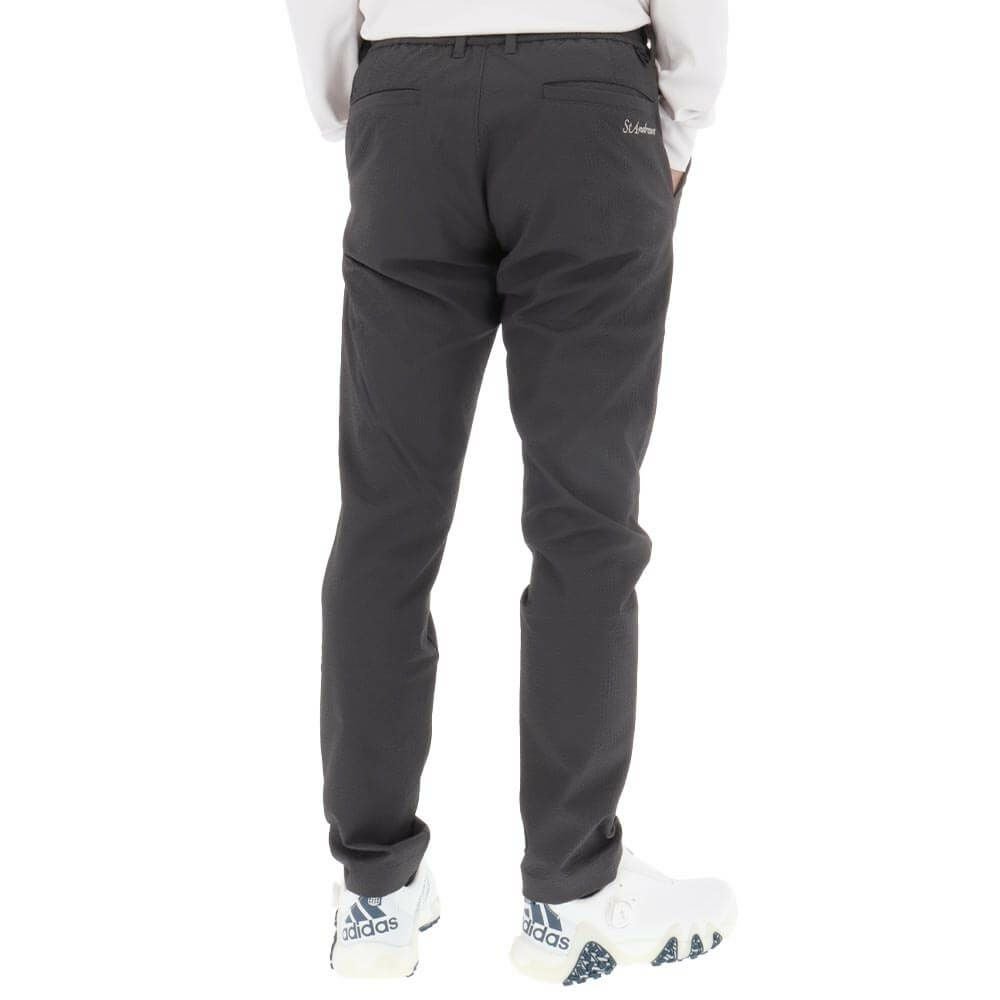 セントアンドリュース St ANDREWS　メンズ サッカー生地 ストレッチ ロングパンツ 042-4231951　2024年モデル 詳細2