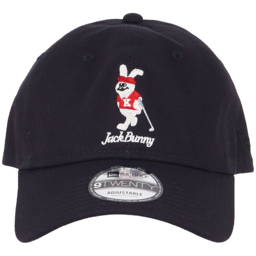 ジャックバニー Jack Bunny!!　NEWERA コラボ 9-TWENTY キャップ 262-5287825 120 ネイビー　2025年モデル 詳細2