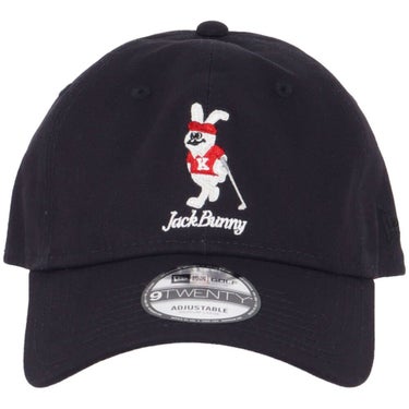 ジャックバニー Jack Bunny!!　NEWERA コラボ 9-TWENTY キャップ 262-5287825 120 ネイビー　2025年モデル 詳細2