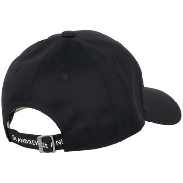セントアンドリュース St ANDREWS　ツイル ロゴ キャップ 042-5287853 010 ブラック　2025年モデル ブラック 詳細1
