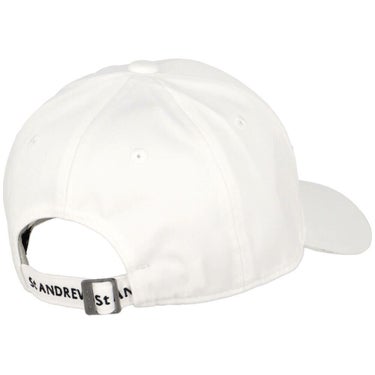 セントアンドリュース St ANDREWS　ツイル ロゴ キャップ 042-5287853 030 ホワイト　2025年モデル ホワイト 詳細1