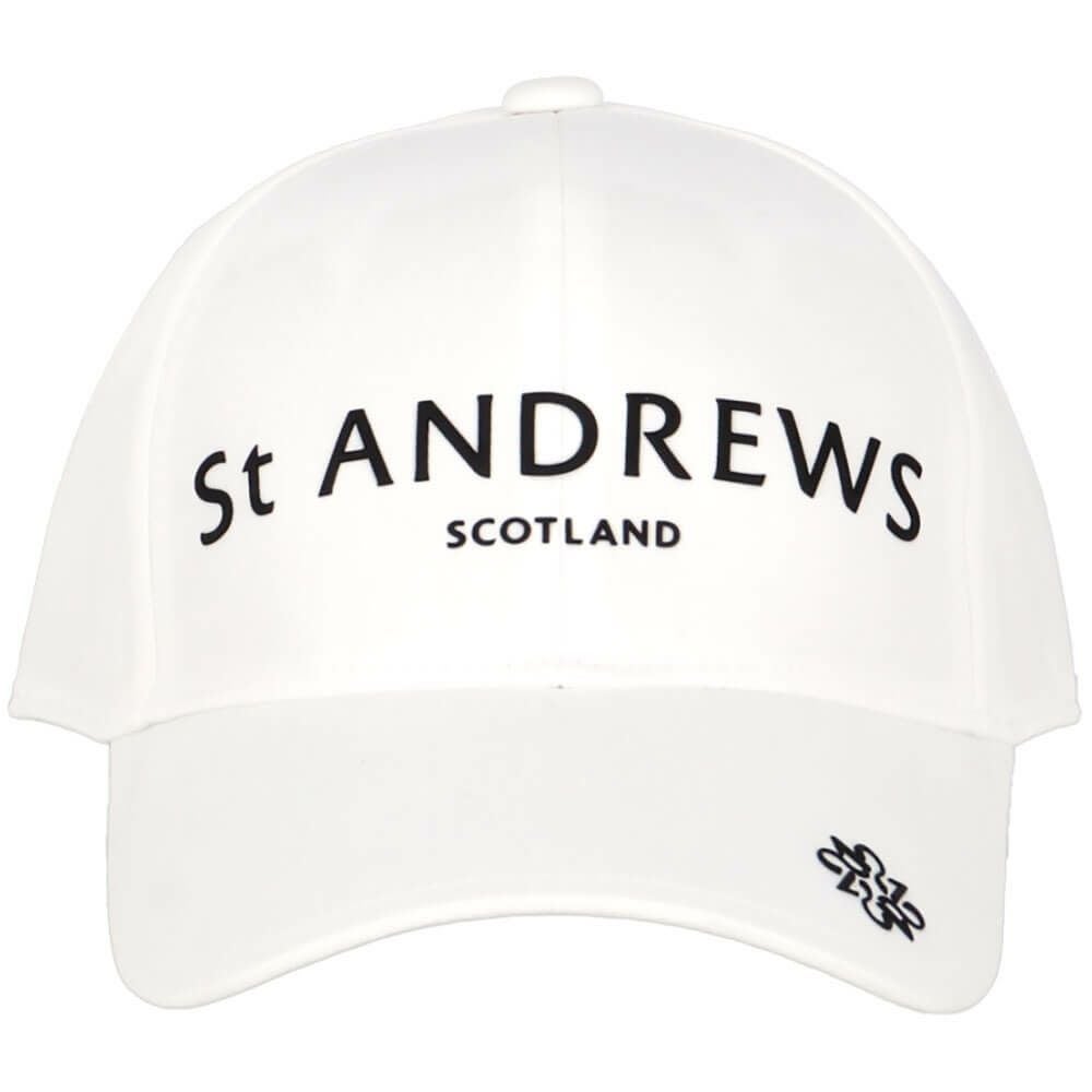 セントアンドリュース St ANDREWS　ツイル ロゴ キャップ 042-5287853 030 ホワイト　2025年モデル ホワイト 詳細2