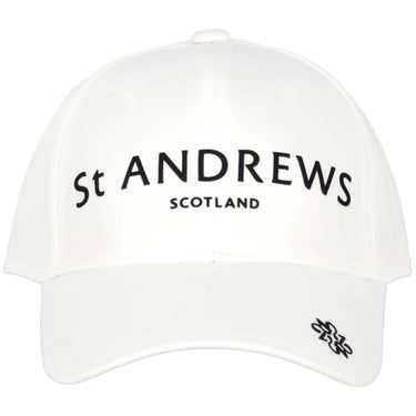 セントアンドリュース St ANDREWS　ツイル ロゴ キャップ 042-5287853 030 ホワイト　2025年モデル ホワイト 詳細2