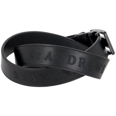 セントアンドリュース St ANDREWS　スライドバックル ベルト 042-5982851 010 ブラック　2025年モデル ブラック 詳細1