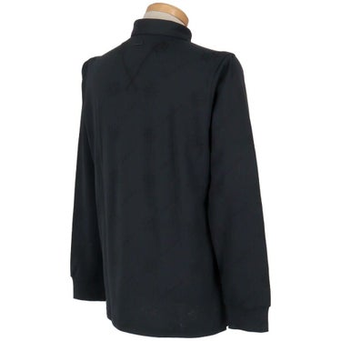 セントアンドリュース St ANDREWS　メンズ ロゴケルトジャガード無地 長袖 ボタンダウン ポロシャツ 042-5261951　2025年モデル 詳細2