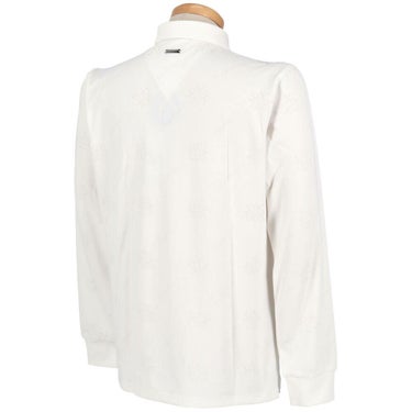 セントアンドリュース St ANDREWS　メンズ ロゴケルトジャガード無地 長袖 ボタンダウン ポロシャツ 042-5261951　2025年モデル 詳細4