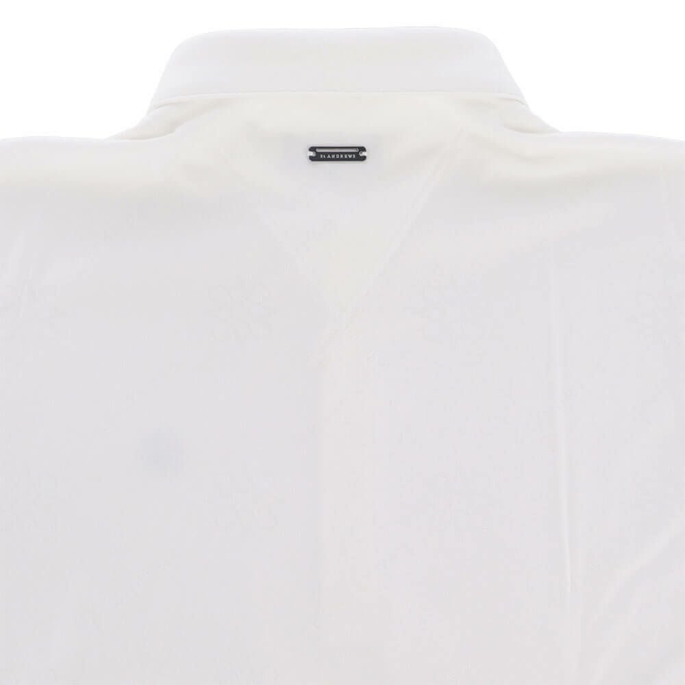 セントアンドリュース St ANDREWS　メンズ ロゴケルトジャガード無地 長袖 ボタンダウン ポロシャツ 042-5261951　2025年モデル 詳細7