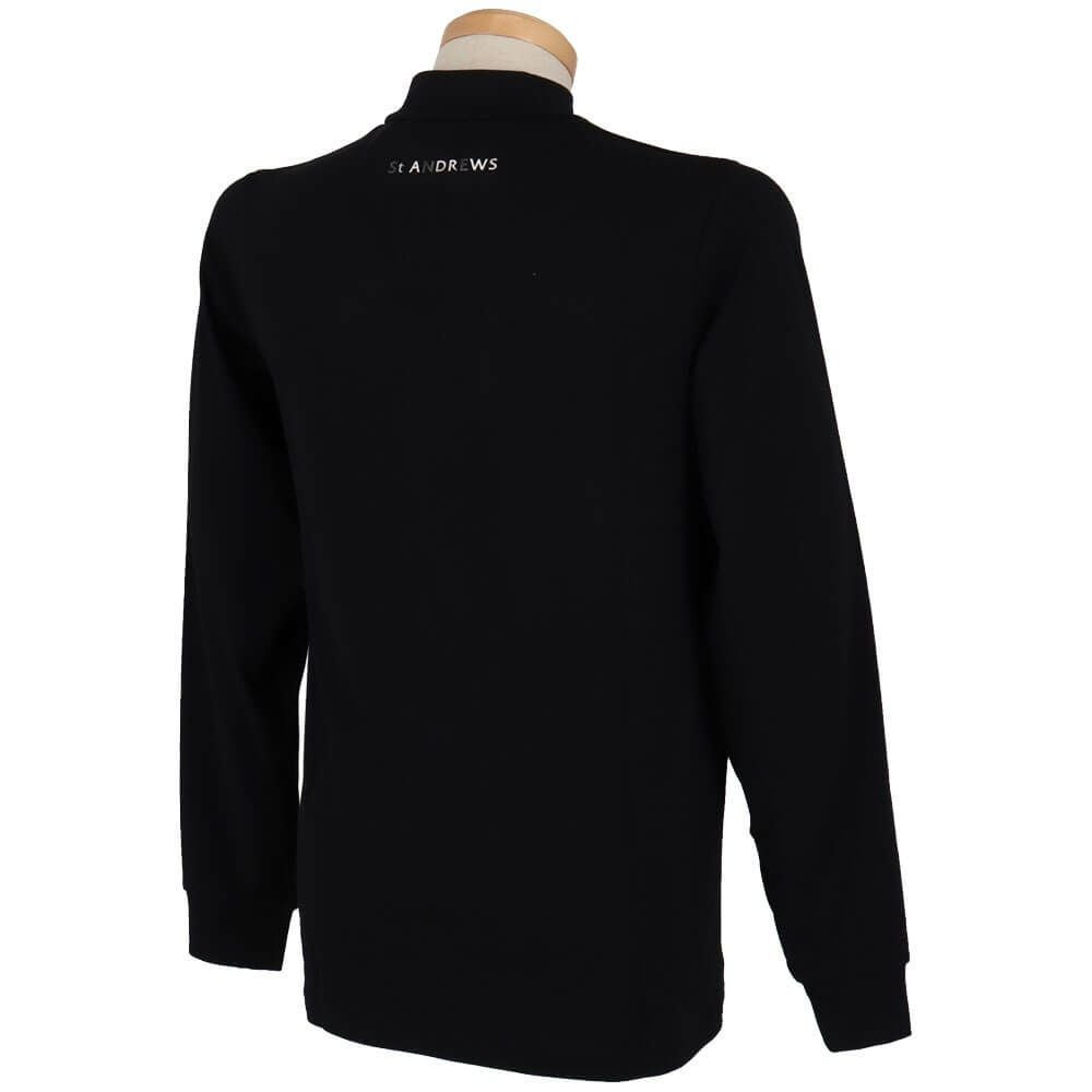 セントアンドリュース St ANDREWS　メンズ ベア天竺 長袖 ハイネック シャツ 042-5266951　2025年モデル 詳細2