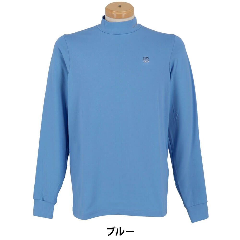 セントアンドリュース St ANDREWS　メンズ ベア天竺 長袖 ハイネック シャツ 042-5266951　2025年モデル ブルー