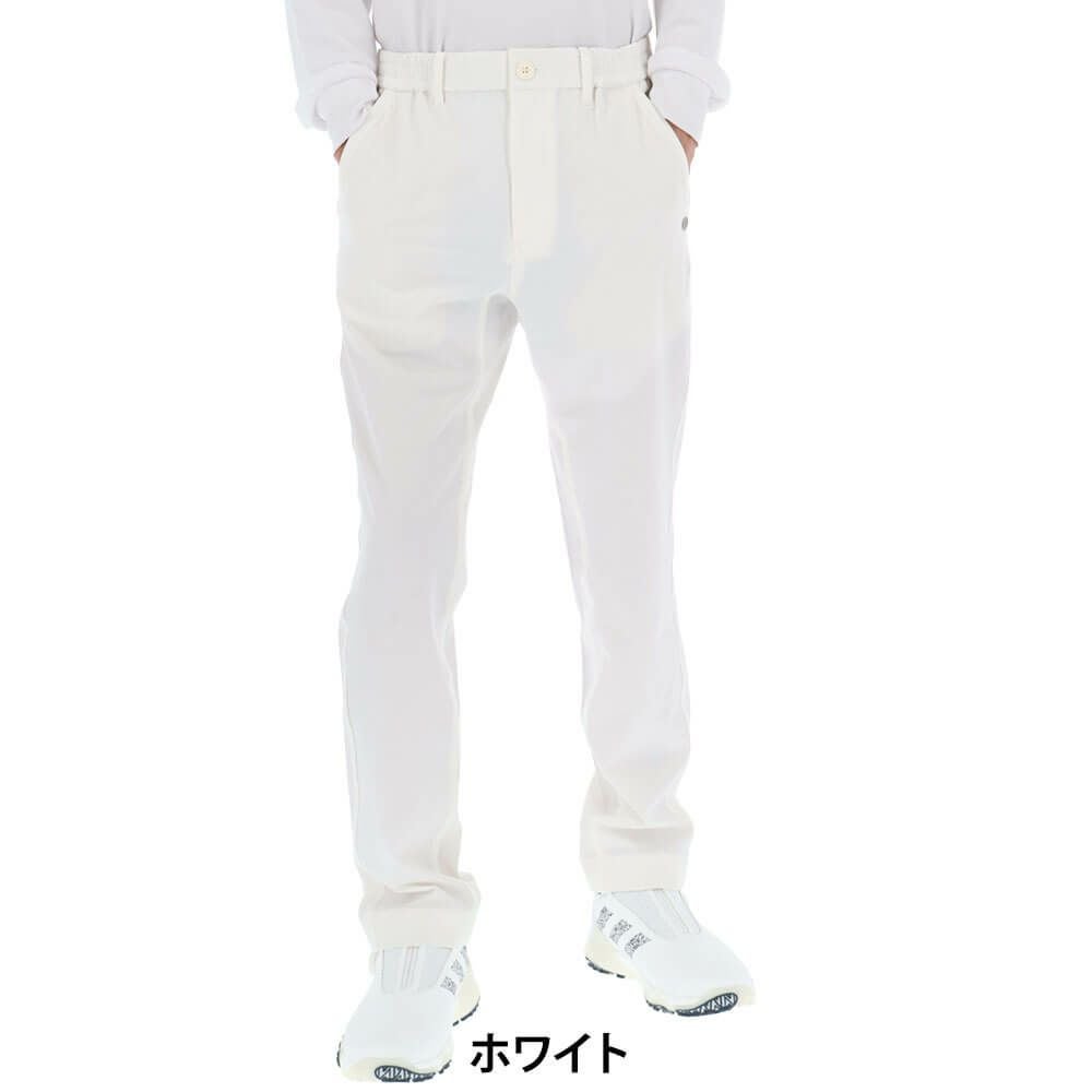 セントアンドリュース St.ANDREWS パンツ ストレッチ　白 M メンズ セントアンドリュース St ANDREWS メンズ 二重織 2WAY ストレッチ