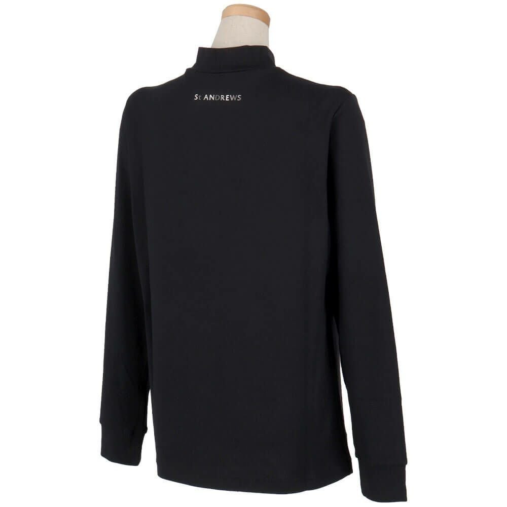 セントアンドリュース St ANDREWS　レディース ベア天竺 長袖 ハイネック シャツ 043-5266952　2025年モデル 詳細2