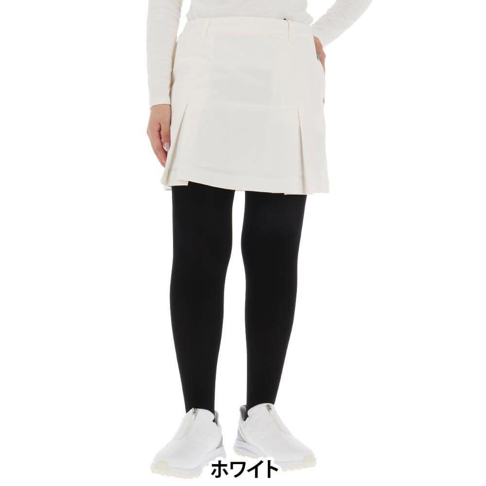 セントアンドリュース St ANDREWS　レディース 2WAY ストレッチ プリーツ スカート 043-5234952　2025年モデル ホワイト