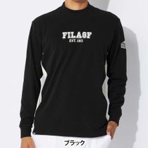 フィラ FILA　メンズ 配色切替 長袖 モックネック シャツ 784-511　2024年モデル