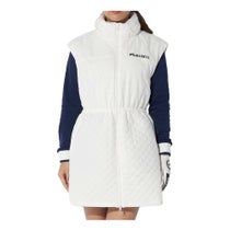 フィラ FILA　レディース 中綿 フルジップ ノースリーブ ワンピース 794-242　2024年モデル